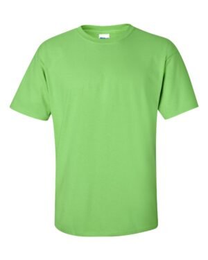Explore the Comfort and Durability of Gildan Ultra Cotton T-Shirt 2000 Color Lime