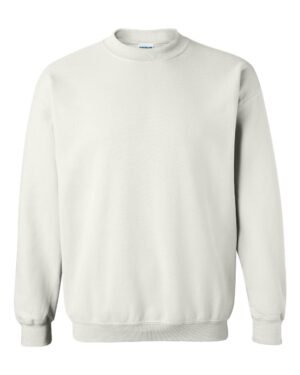 Gildan Heavy Blend™ Crewneck Sweatshirt - Classic 18000 Color White
