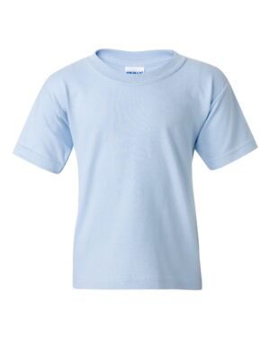 Gildan Heavy Cotton™ Youth T-Shirt – 5000B in Light Blue: A Quality Choice for Children