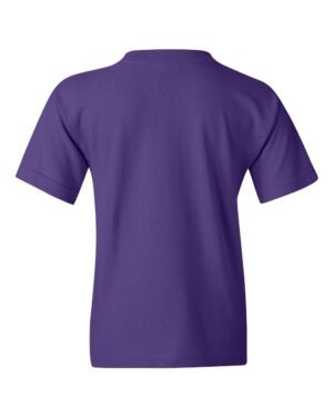 Gildan Heavy Cotton™ Youth T-Shirt – 5000B in Purple: A Quality Choice for Children