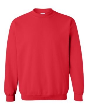 Gildan Heavy Blend™ Crewneck Sweatshirt - Classic 18000 Color Red