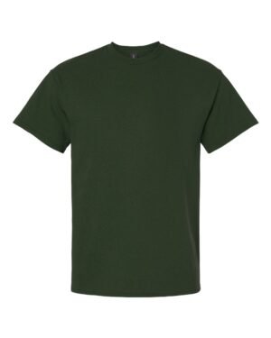 Explore the Comfort and Durability of Gildan Ultra Cotton T-Shirt 2000 Color Forest Green