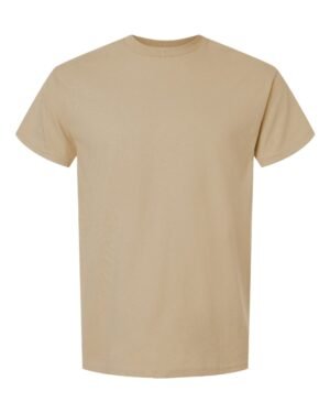 Explore the Comfort and Durability of Gildan Ultra Cotton T-Shirt 2000 Color Tan