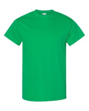 Explore the Comfort and Durability of Gildan Ultra Cotton T-Shirt 2000 Color Irish green
