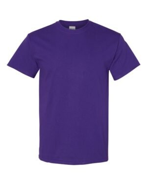 Explore the Comfort and Durability of Gildan Ultra Cotton T-Shirt 2000 Color Purple