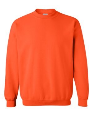 Gildan Heavy Blend™ Crewneck Sweatshirt - Classic 18000 Color Orange